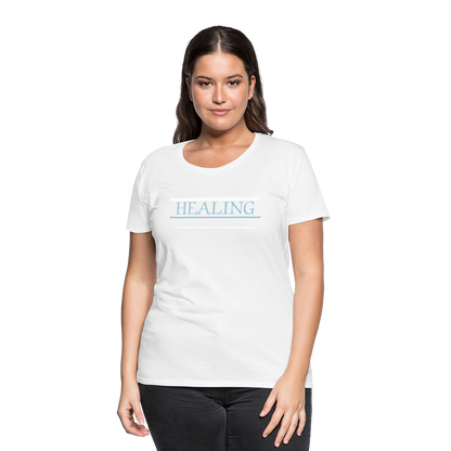 Healing Me Women’s Premium T-Shirt | Spreadshirt 813 - white