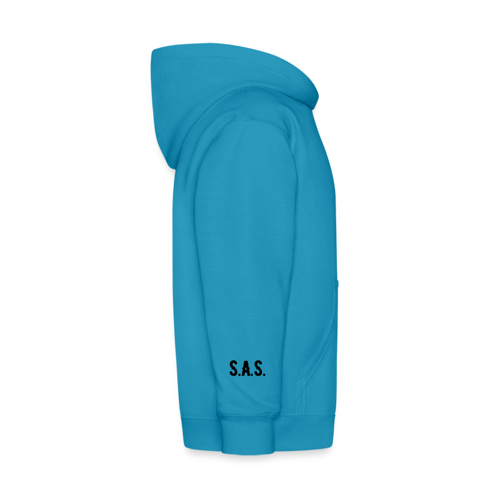 Very Scary Kids' Hoodie - turquoise