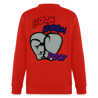 I Thought you said Boxing Adidas Unisex Fleece Crewneck Sweatshirt - red