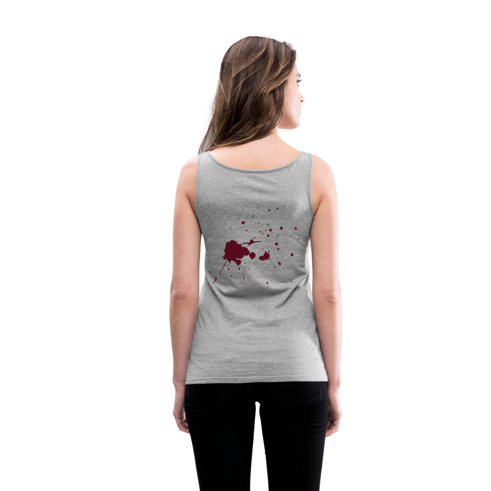 I Did Warn You Women’s Premium Tank Top - heather gray