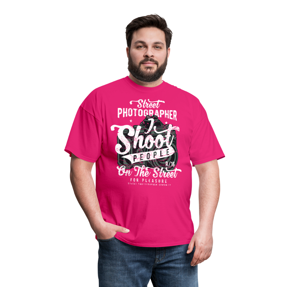 Hey. Its My Job Unisex Classic T-Shirt - fuchsia