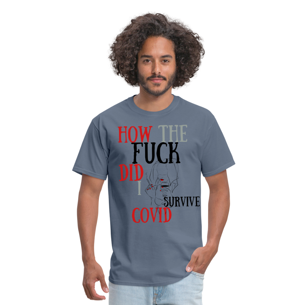I survived Covid-19 Unisex Classic T-Shirt - denim