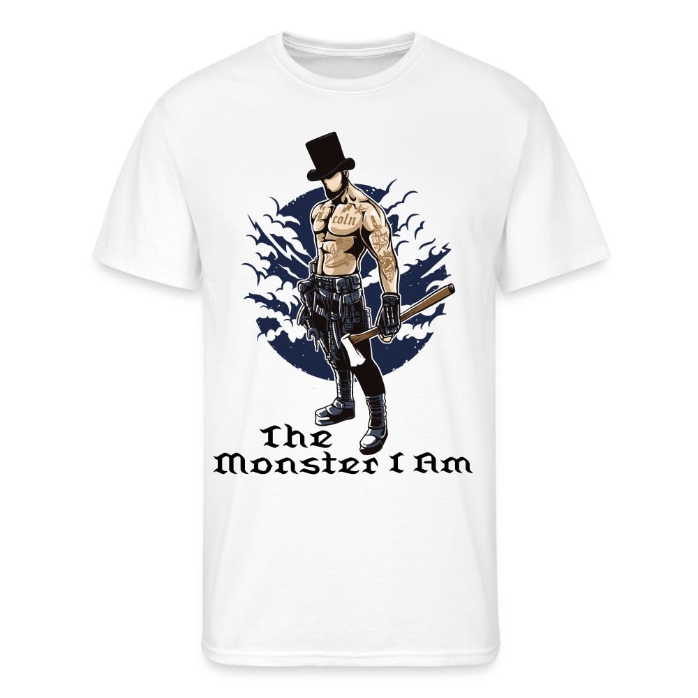 Judge my Monster Men’s 50/50 T-Shirt - white
