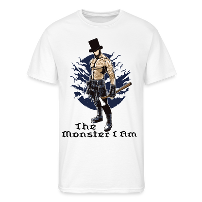 Judge my Monster Men’s 50/50 T-Shirt - white