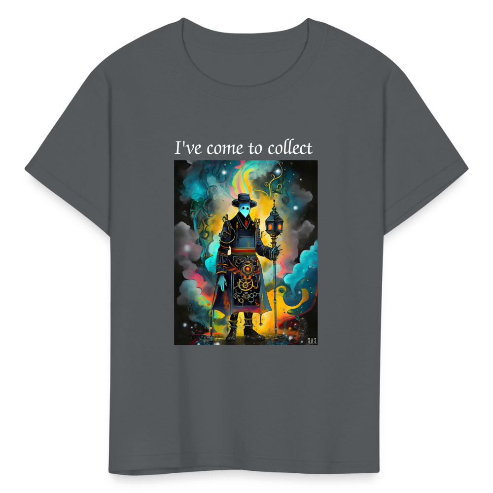 Collection Agency Kids' T-Shirt - charcoal