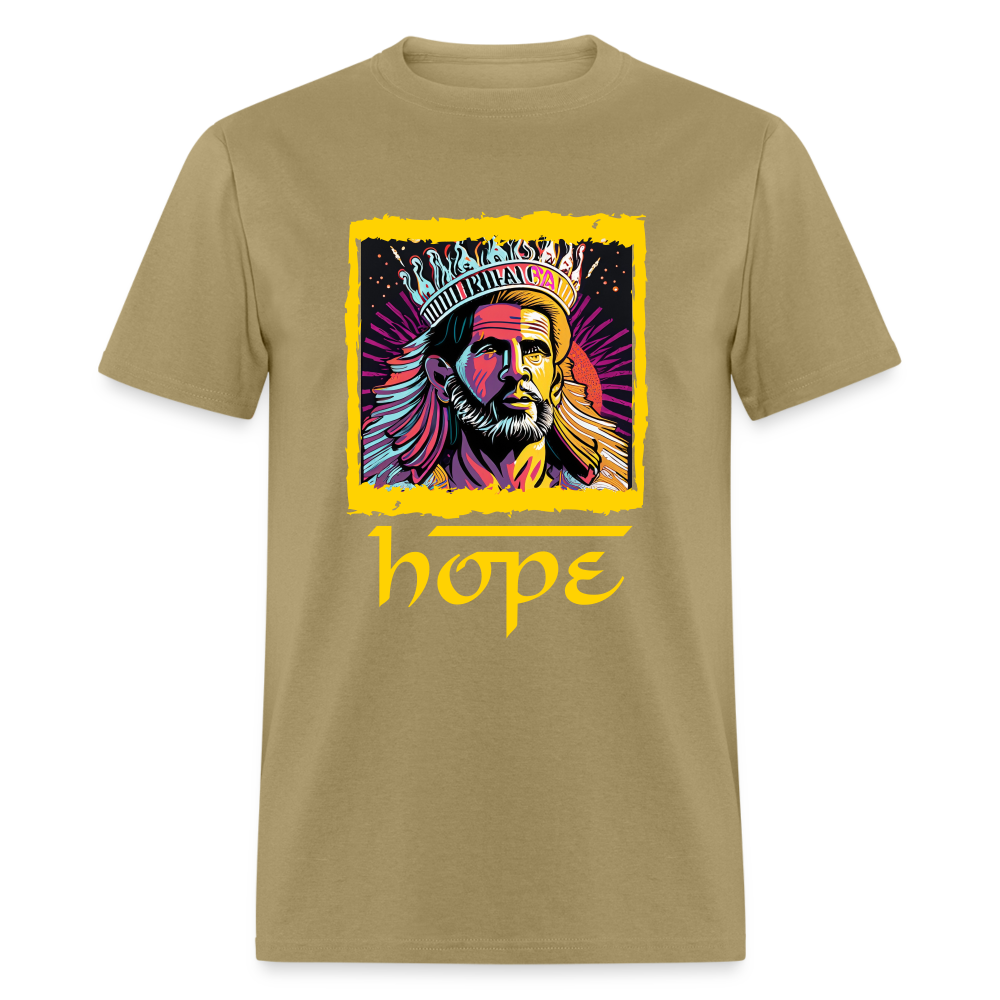 Hope Unisex Classic T-Shirt - khaki