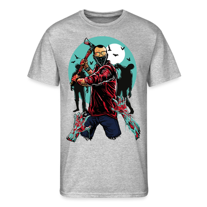I Didn't Ask to be a Zombie Men’s 50/50 T-Shirt - heather gray