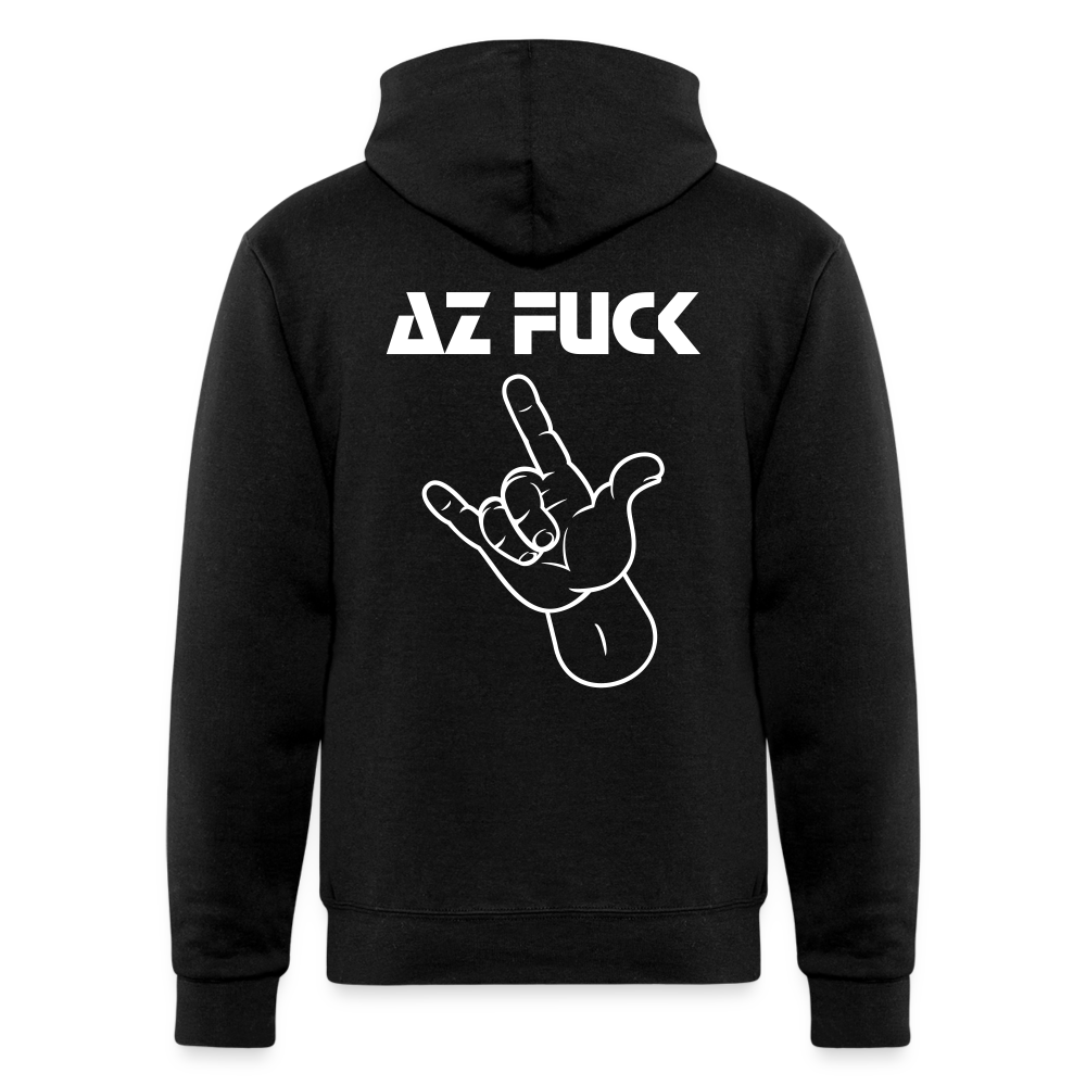 I Warned You Champion Unisex Powerblend Hoodie - black