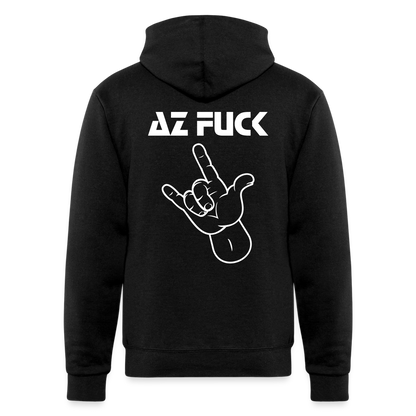 I Warned You Champion Unisex Powerblend Hoodie - black