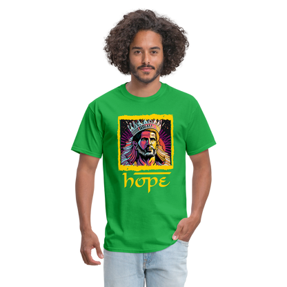 Hope Unisex Classic T-Shirt - bright green