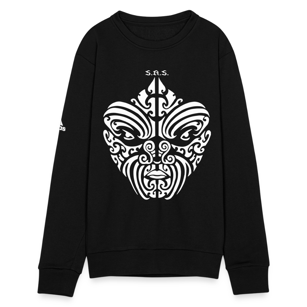 I See You Watchin' Adidas Unisex Fleece Crewneck Sweatshirt - black