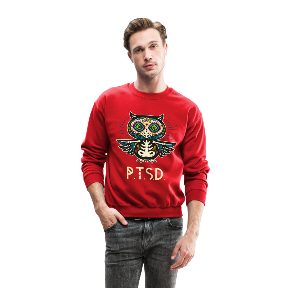 Still Healing Unisex Crewneck Sweatshirt | Gildan 18000 Gildan - red