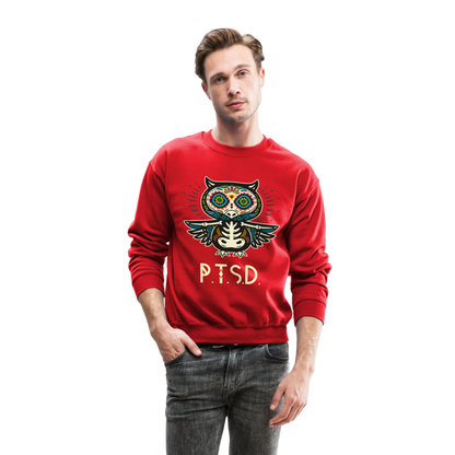 Still Healing Unisex Crewneck Sweatshirt | Gildan 18000 Gildan - red