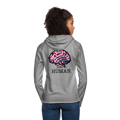 Just Joking!  Unisex Lightweight Terry Hoodie - heather gray