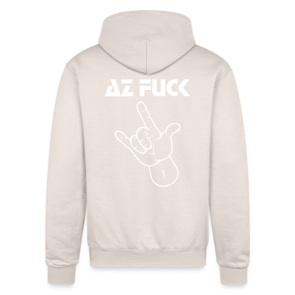I Warned You Champion Unisex Powerblend Hoodie - Sand