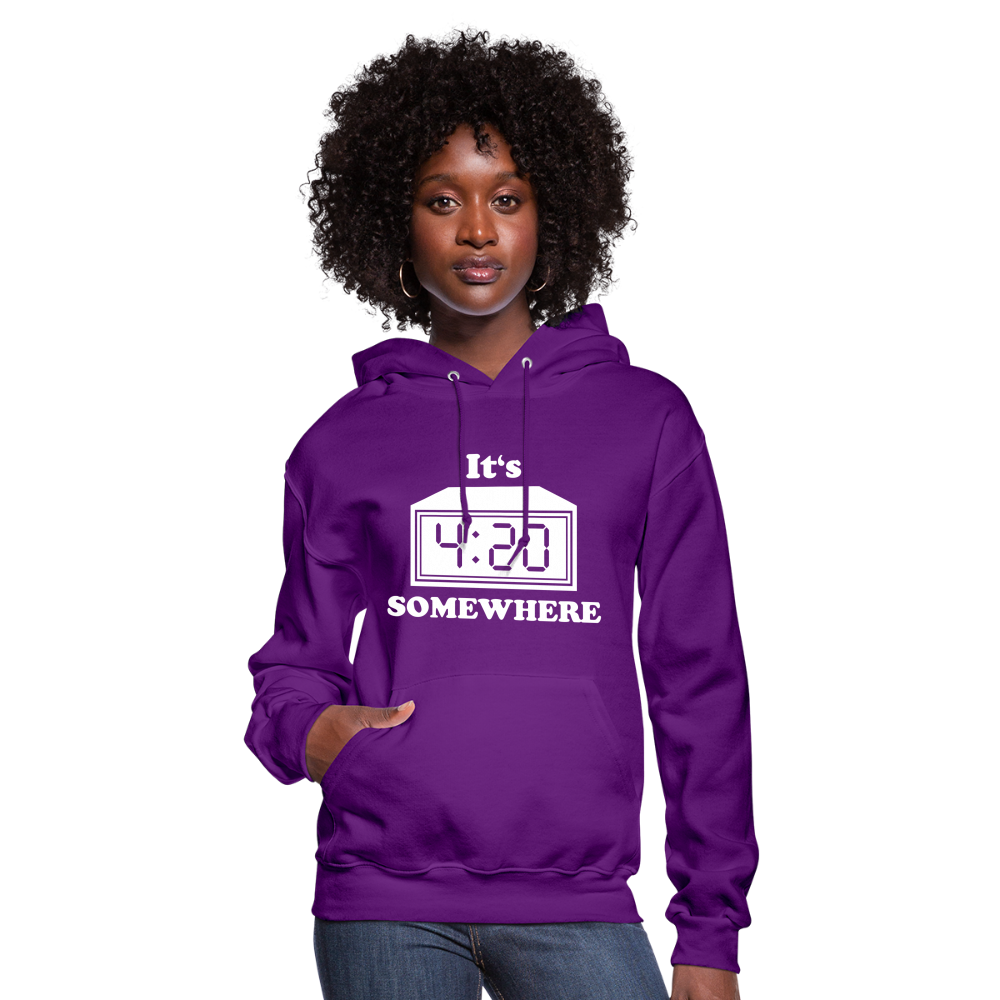 Well DUH! Women's Hoodie - purple