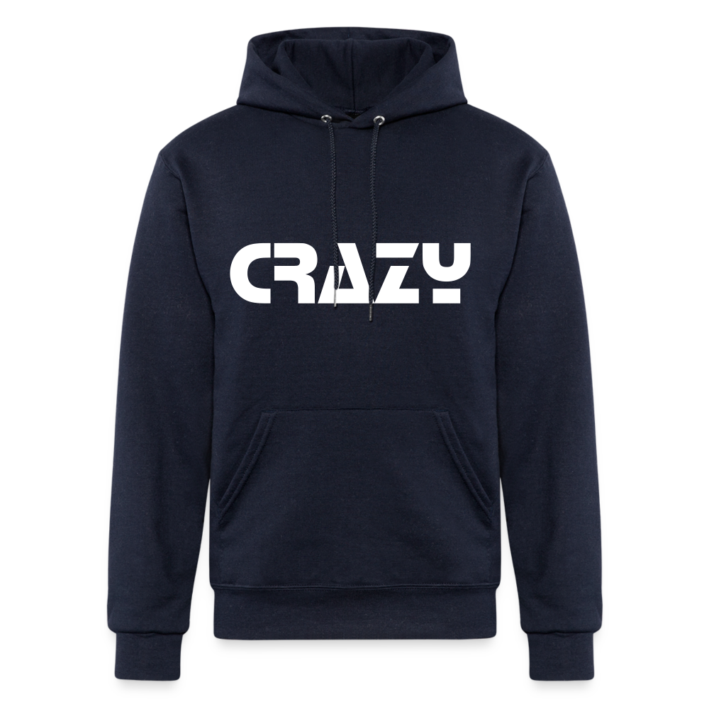 I Warned You Champion Unisex Powerblend Hoodie - navy