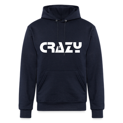 I Warned You Champion Unisex Powerblend Hoodie - navy