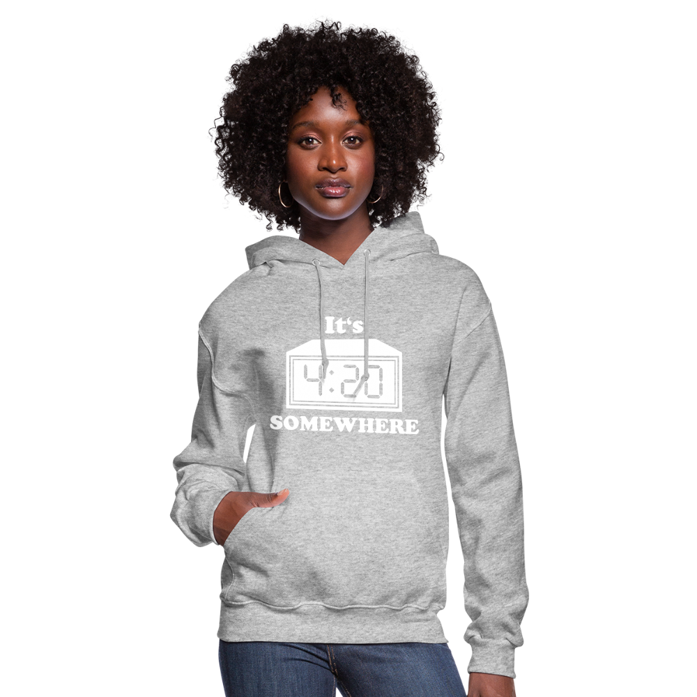 Well DUH! Women's Hoodie - heather gray