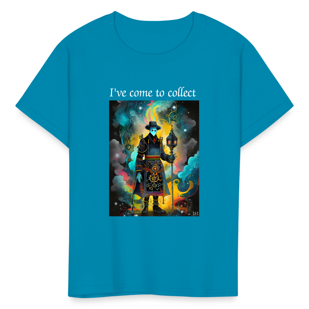 Collection Agency Kids' T-Shirt - turquoise