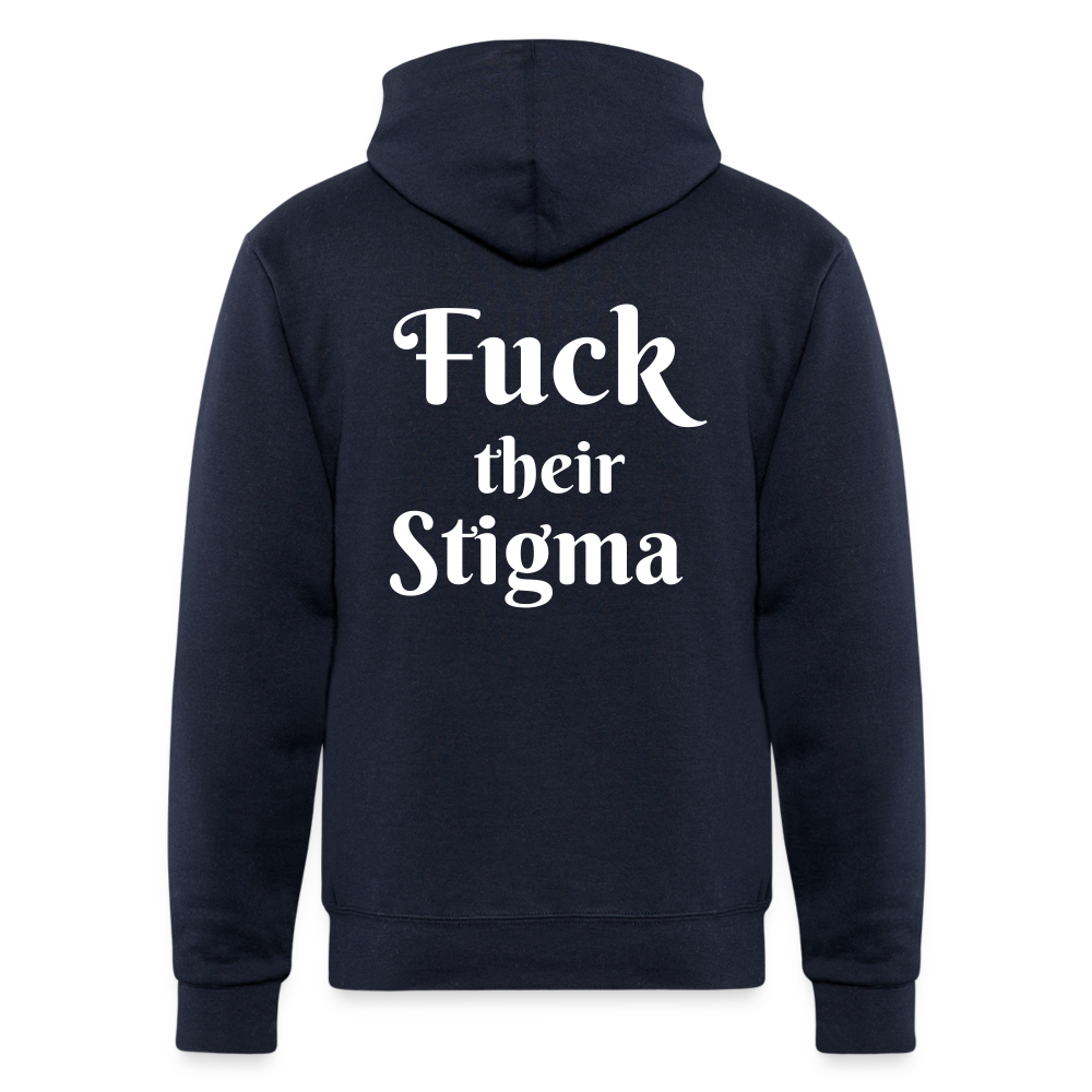 Circumstance Do Not Predict Your Future Champion Unisex Powerblend Hoodie - navy