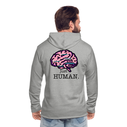 Just Joking!  Unisex Lightweight Terry Hoodie - heather gray