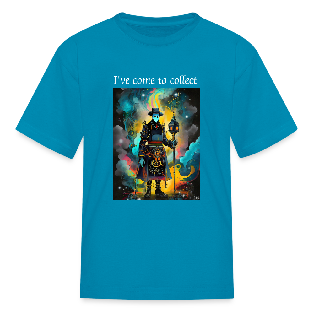 Collection Agency Kids' T-Shirt - turquoise