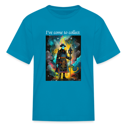 Collection Agency Kids' T-Shirt - turquoise