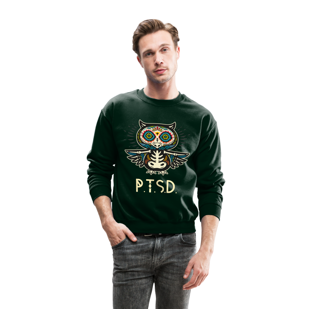 Still Healing Unisex Crewneck Sweatshirt | Gildan 18000 Gildan - forest green