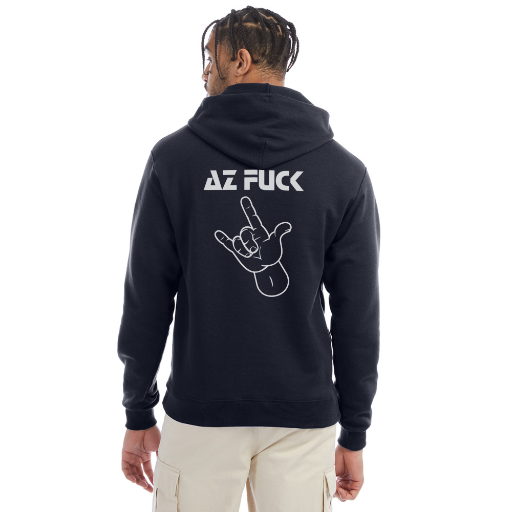 I Warned You Champion Unisex Powerblend Hoodie - navy