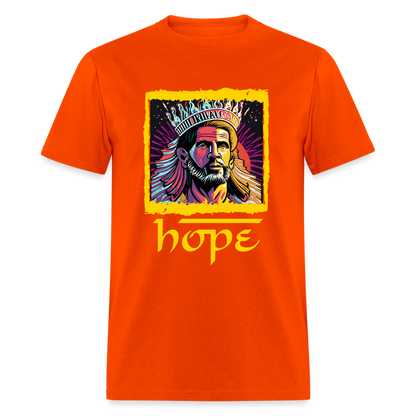 Hope Unisex Classic T-Shirt - orange