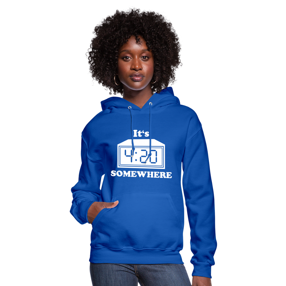 Well DUH! Women's Hoodie - royal blue