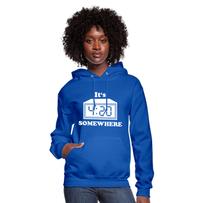 Well DUH! Women's Hoodie - royal blue