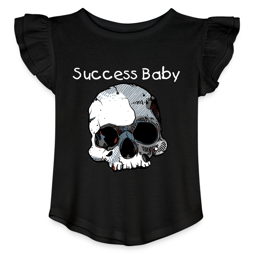 Success Baby Women's Cropped T-Shirt - black