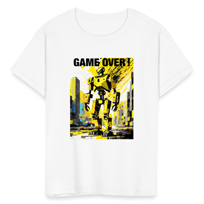 E-BOT Kids' T-Shirt - white