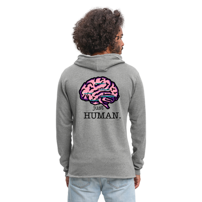 Just Joking!  Unisex Lightweight Terry Hoodie - heather gray