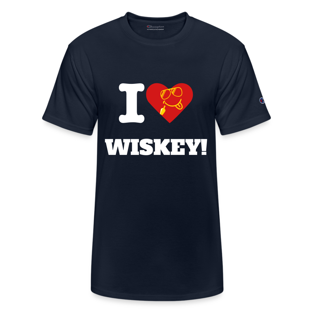 Wisk Away with Champion Unisex T-Shirt - navy
