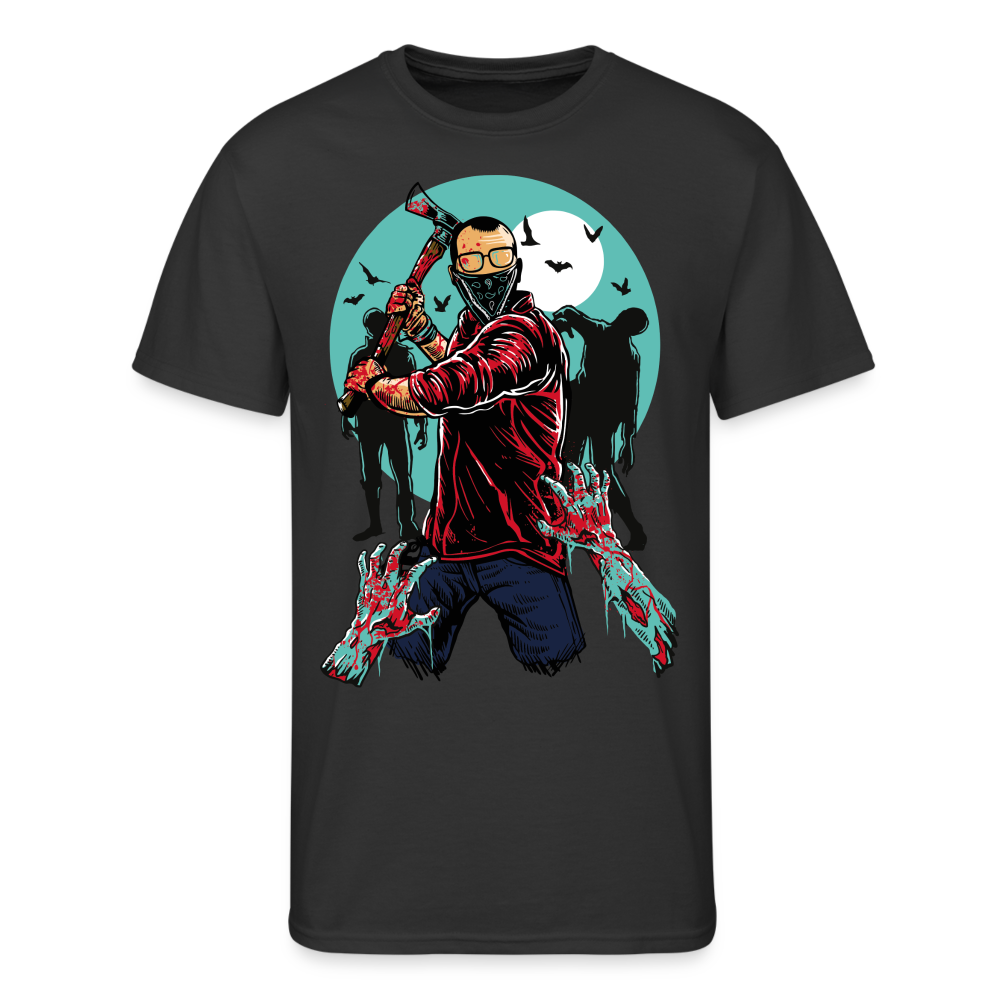 I Didn't Ask to be a Zombie Men’s 50/50 T-Shirt - black