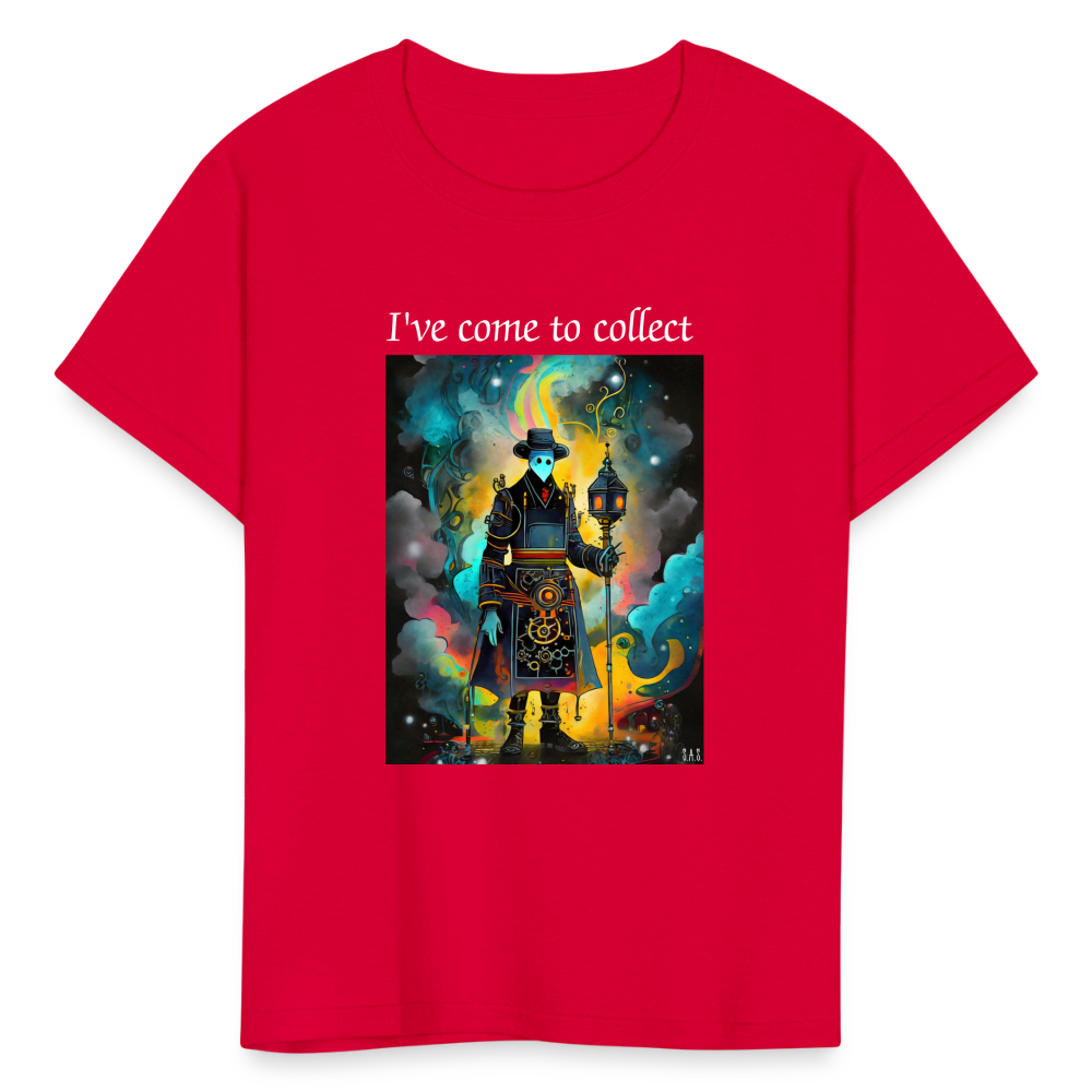 Collection Agency Kids' T-Shirt - red