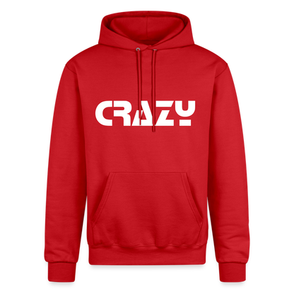 I Warned You Champion Unisex Powerblend Hoodie - Scarlet