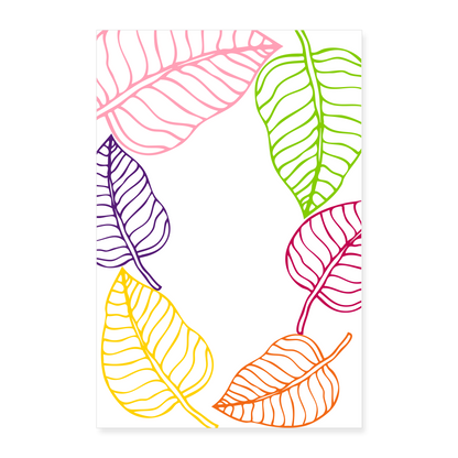 Sweet Leaf Anxiety Poster 24x36 - white