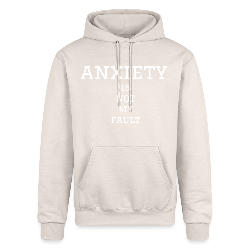 University of Anxiety Champion Unisex Powerblend Hoodie - Sand