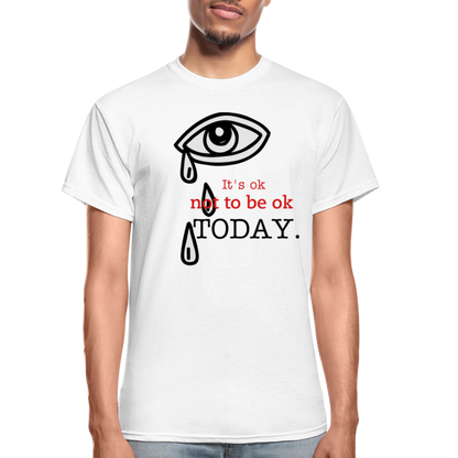 Tomorrow is Not to Far Gildan Ultra Cotton Adult T-Shirt - white