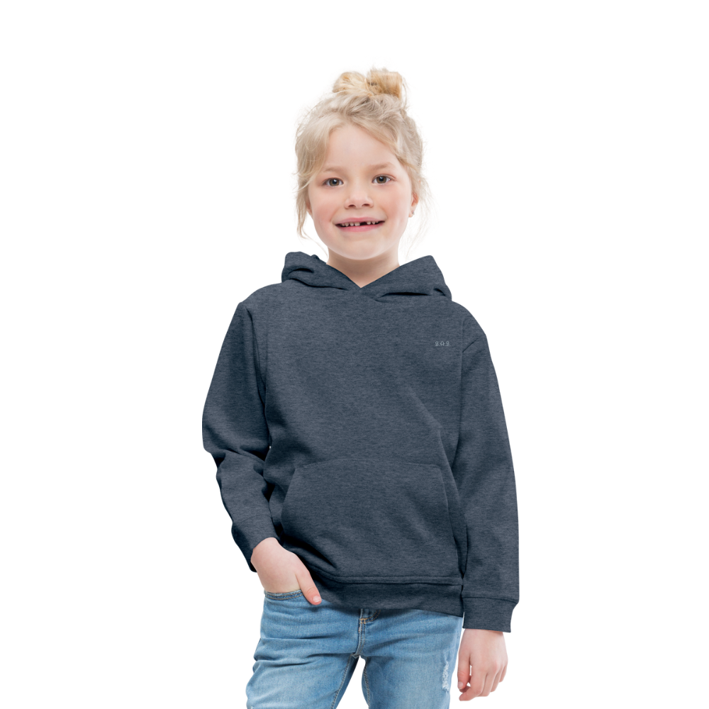 Escape Reality Video Gamer Kids‘ Premium Hoodie - heather denim