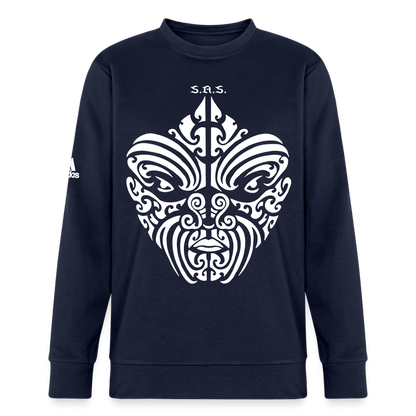 I See You Watchin' Adidas Unisex Fleece Crewneck Sweatshirt - french navy