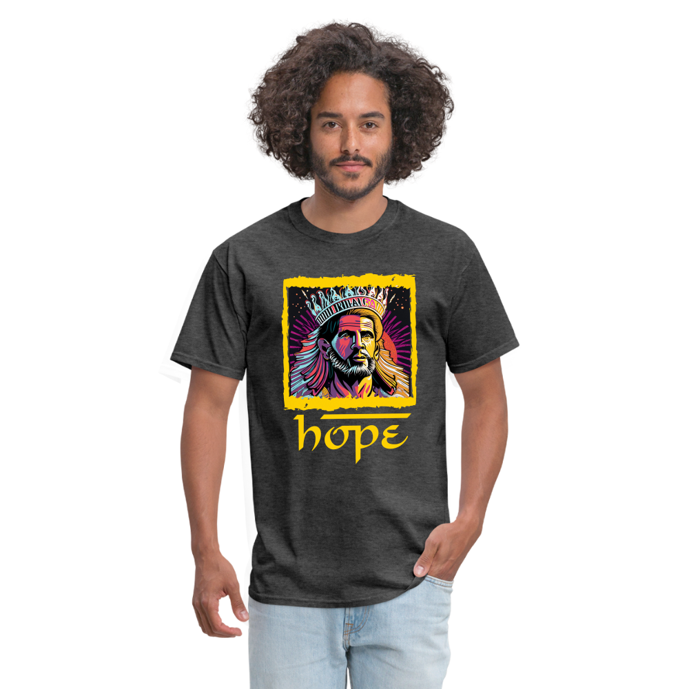 Hope Unisex Classic T-Shirt - heather black