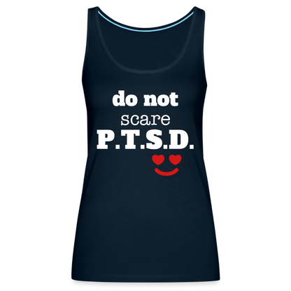 I Did Warn You Women’s Premium Tank Top - deep navy