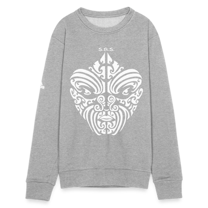 I See You Watchin' Adidas Unisex Fleece Crewneck Sweatshirt - heather gray