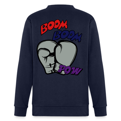 I Thought you said Boxing Adidas Unisex Fleece Crewneck Sweatshirt - french navy