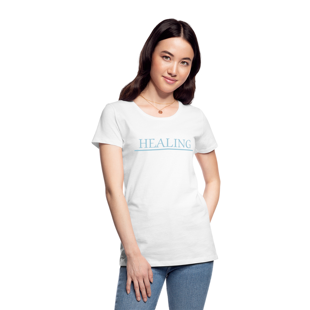 Healing Me Women’s Premium T-Shirt | Spreadshirt 813 - white
